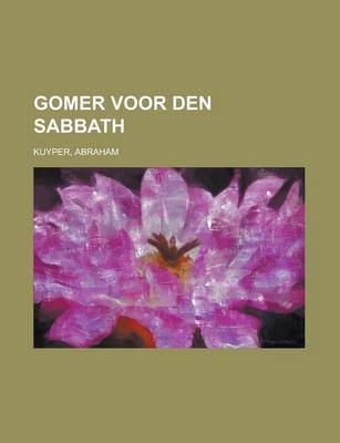 Book cover for Gomer Voor Den Sabbath