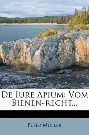 Cover of de Iure Apium