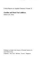 Cover of Gasoline and Diesel Fuel Additives
