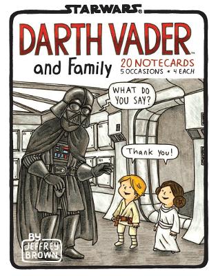 Book cover for Darth Vader and Family Notecards