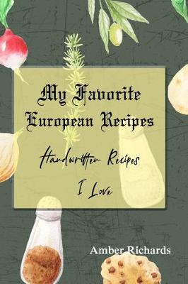 Book cover for My Favorite European Recipes