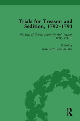 Book cover for Trials for Treason and Sedition, 1792-1794, Part I Vol 4