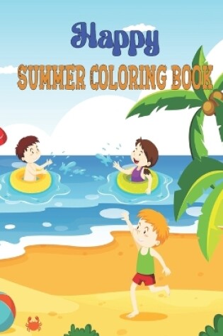 Cover of Happy Summer Coloring Book