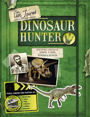 Book cover for The Lost Journal: Dinosaur Hunter