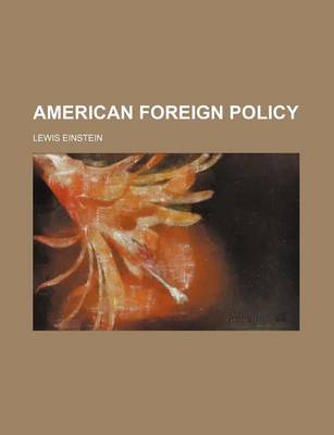 Book cover for American Foreign Policy