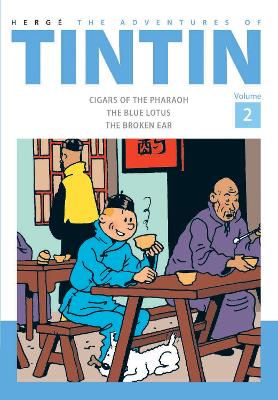 Book cover for The Adventures of Tintin Volume 2