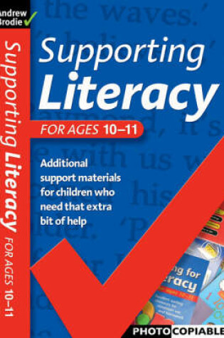 Cover of Supporting Literacy For Ages 10-11