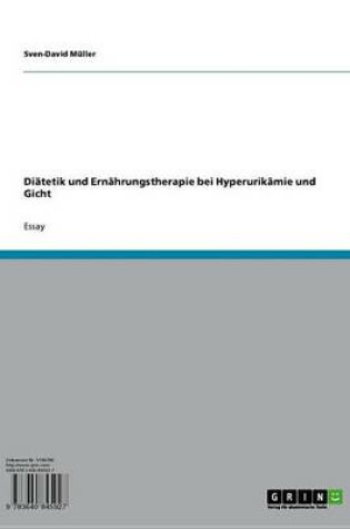 Cover of Diatetik Und Ernahrungstherapie Bei Hyperurikamie Und Gicht