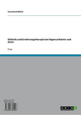 Book cover for Diatetik Und Ernahrungstherapie Bei Hyperurikamie Und Gicht