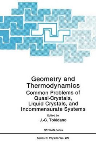 Cover of Geometry and Thermodynamics