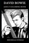 Book cover for David Bowie Adult Coloring Book