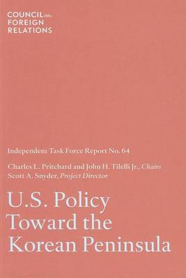 Cover of U.S. Policy Toward the Korean Peninsula