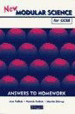 Cover of New Modular Science for GCSE: Answers to Homework