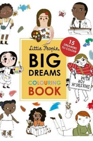 Cover of Little People, Big Dreams Colouring Book