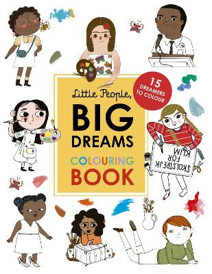 Book cover for Little People, Big Dreams Colouring Book