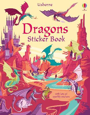 Book cover for Dragons Sticker Book
