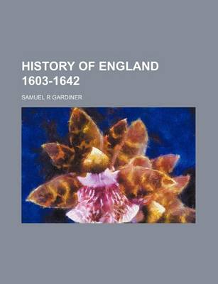 Book cover for History of England 1603-1642