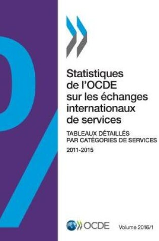 Cover of Statistiques de l'Ocde Sur Les Échanges Internationaux de Services, Volume 2016 Numéro 1 Tableaux Détaillés Par Catégories de Services