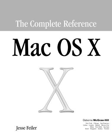 Book cover for Mac OS X: The Complete Reference