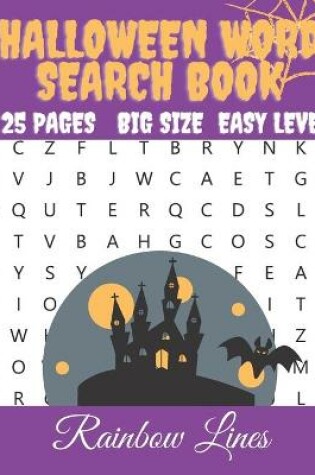 Cover of Halloween Word Search Book