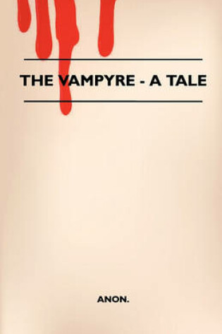 Cover of The Vampyre - A Tale