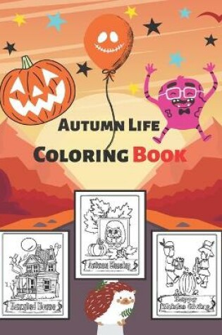 Cover of Autumn Life Coloring Book