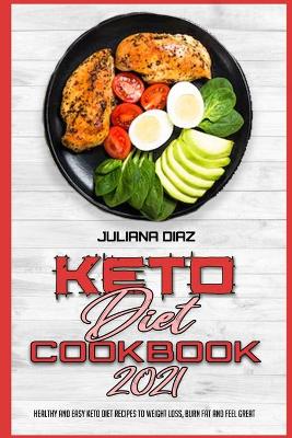 Book cover for Keto Diet Cookbook 2021