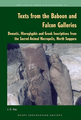 Book cover for Texts from the Baboon and Falcon Galleries