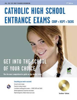 Book cover for Catholic High School Entrance Exams W/CD-ROM 2nd Ed.