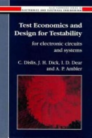 Cover of Economics of Design and Test for Electronic Circuits and Systems