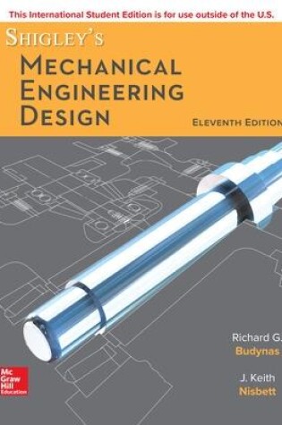 Cover of ISE Shigley's Mechanical Engineering Design