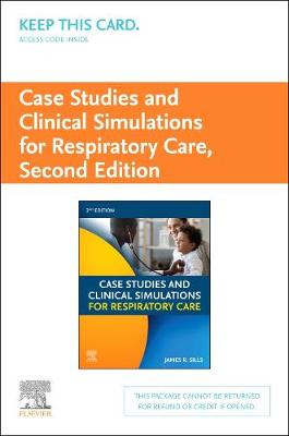 Cover of Case Studies and Clinical Simulations for Respiratory Care (Retail Access Card)