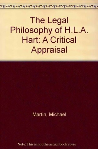 Cover of The Legal Philosophy of H.L.A. Hart