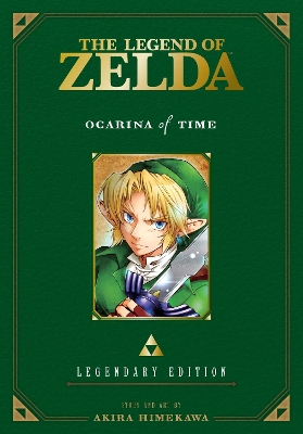 Book cover for The Legend of Zelda: Ocarina of Time -Legendary Edition-