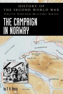 Book cover for History of the Second World War United Kingdom Military Series. The Campaign in Norway