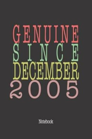 Cover of Genuine Since December 2005