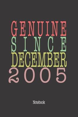 Book cover for Genuine Since December 2005