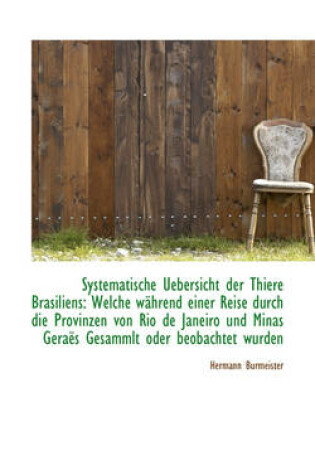 Cover of Systematische Uebersicht Der Thiere Brasiliens