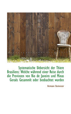 Book cover for Systematische Uebersicht Der Thiere Brasiliens