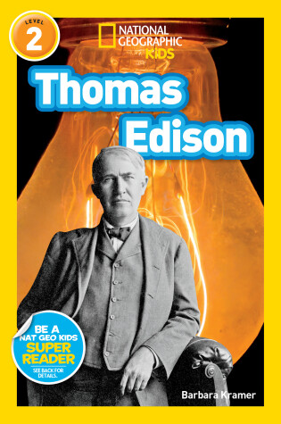Cover of National Geographic Readers: Thomas Edison