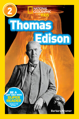 Cover of Thomas Edison (National Geographic Kids Readers, Level 2)