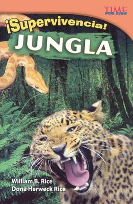 Book cover for Supervivencia! Jungla (Survival! Jungle)