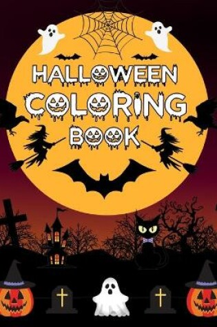 Cover of Halloween Coloring Book