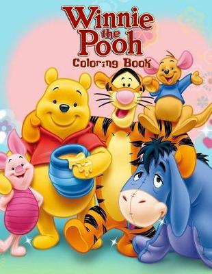 Book cover for Winnie the Pooh Coloring Book