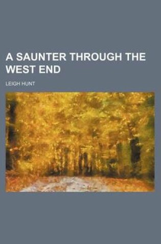 Cover of A Saunter Through the West End