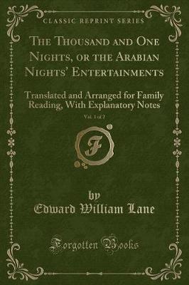 Book cover for The Thousand and One Nights, or the Arabian Nights' Entertainments, Vol. 1 of 2