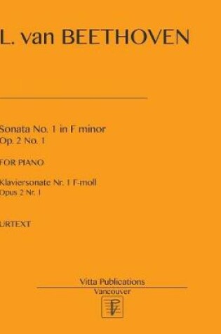 Cover of Sonata No. 1 in F minor, op. 2 no. 1