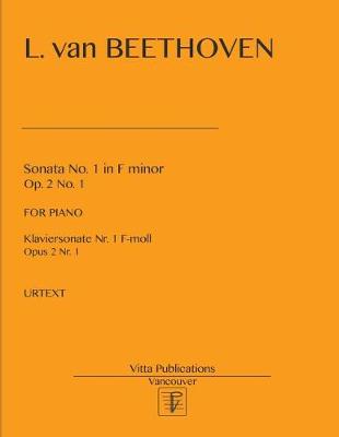 Book cover for Sonata No. 1 in F minor, op. 2 no. 1