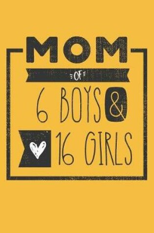 Cover of MOM of 6 BOYS & 16 GIRLS