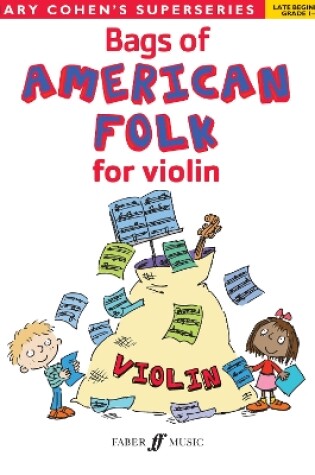 Cover of Bags Of American Folk for Violin